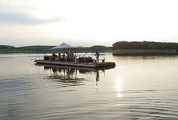 Floßfahrt in der Uckermark